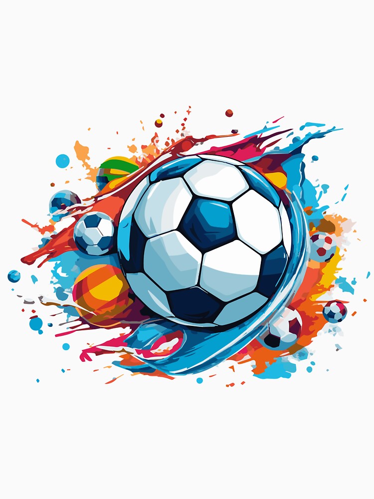 Color Burst Soccer by Harib Kassime