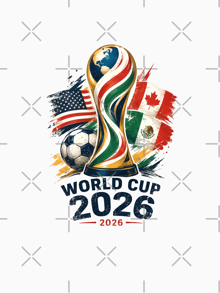 World Cup 2026 USA Canada Mexico Soccer Football Fans by JonesFlora2025