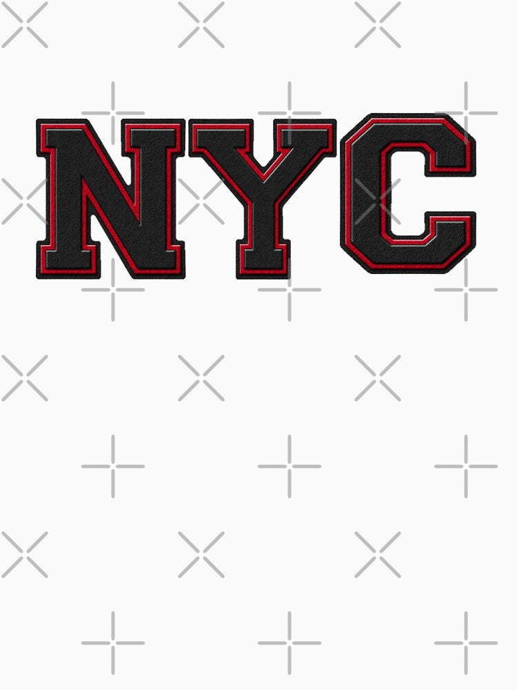 New York City NYC letter alphabet by RIAD16