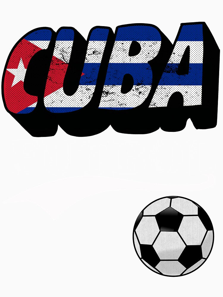 Cuba Futbol Soccer by Rustic Valley Studio
