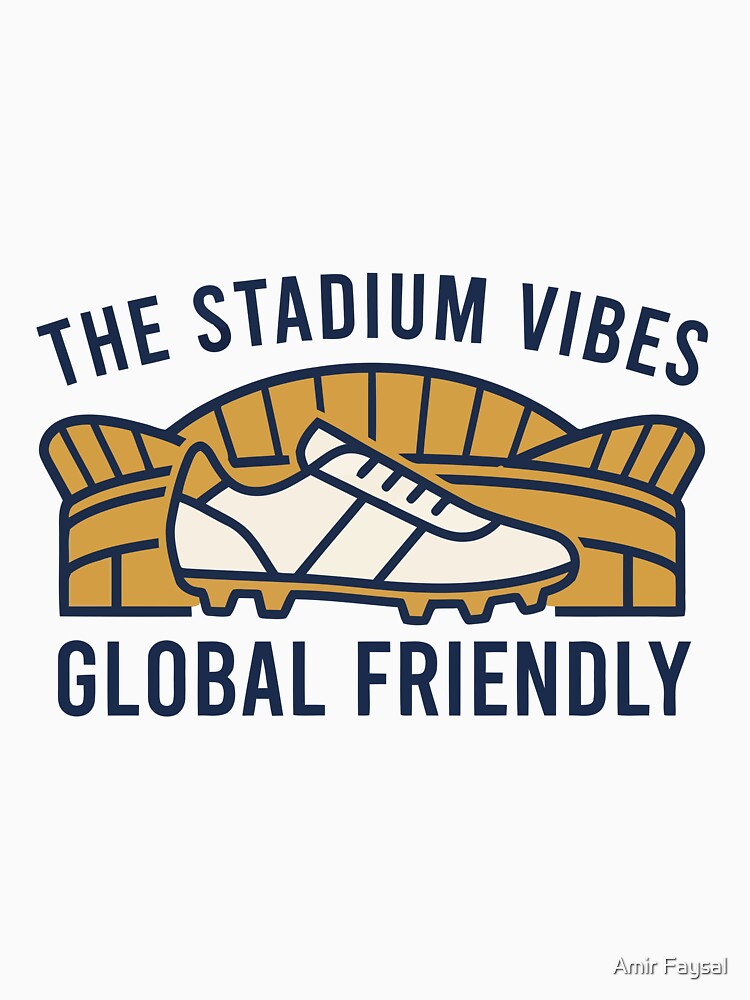 Stadium Vibes Global Friendly Soccer Cleat by Amir Faysal