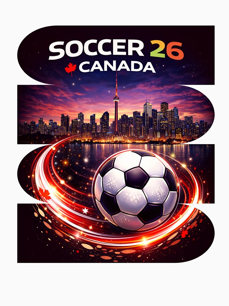 Canada Soccer 2026 Shirt, Soccer 26 Canada Fan Tee, Canada Football Graphic by MK-Charlie