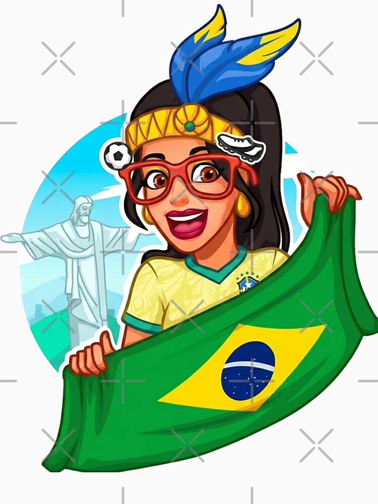 Brazil Soccer Girl by clintang