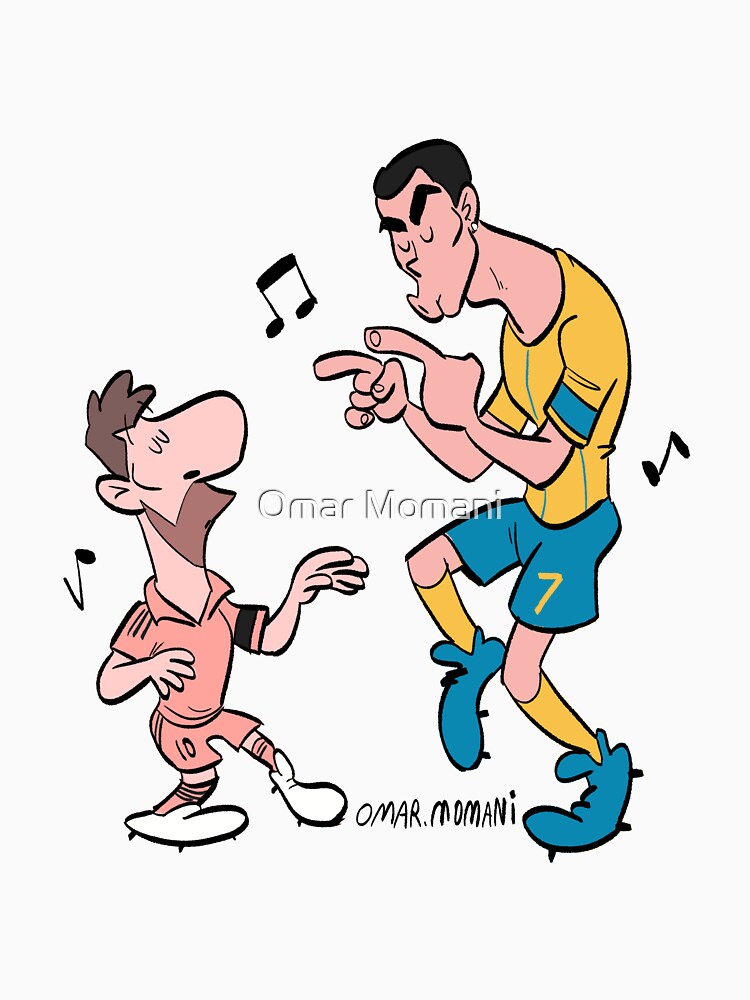 Messi and Cristiano Ronaldo last dance by Omar Momani