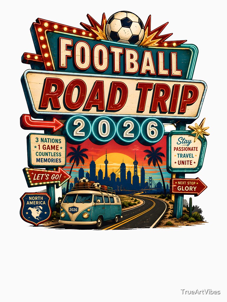Football Road Trip by TrueArtVibes