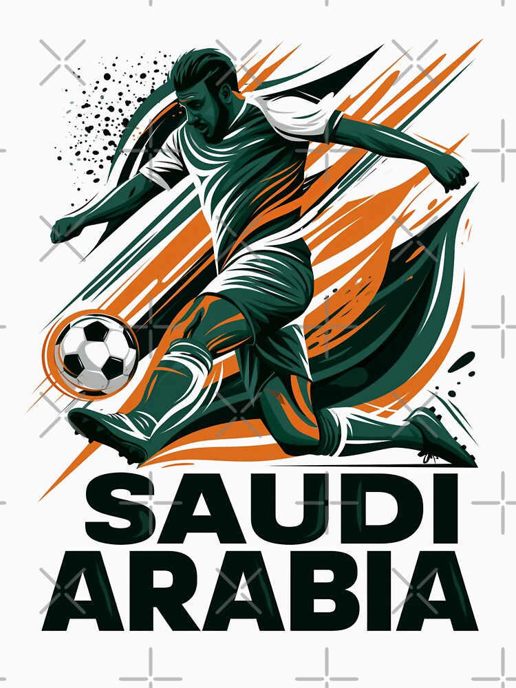 Saudi Arabia Soccer by StudioRedKoala