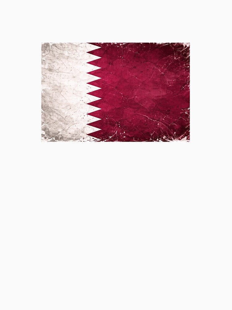 Qatar Football World Cup Flag | Grunge Qatari Soccer Art by tangramrachel