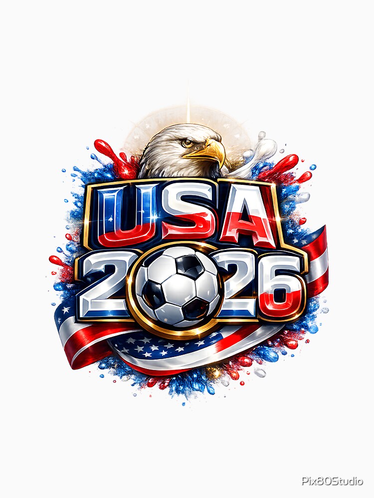 USA 2026 World Cup Soccer FIFA by Pix80Studio