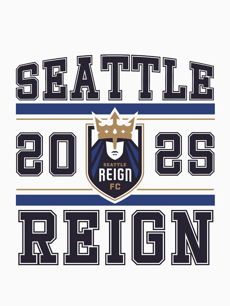 Seattle Reign FC NWSL Soccer Vintage Logo by coffeepolicy