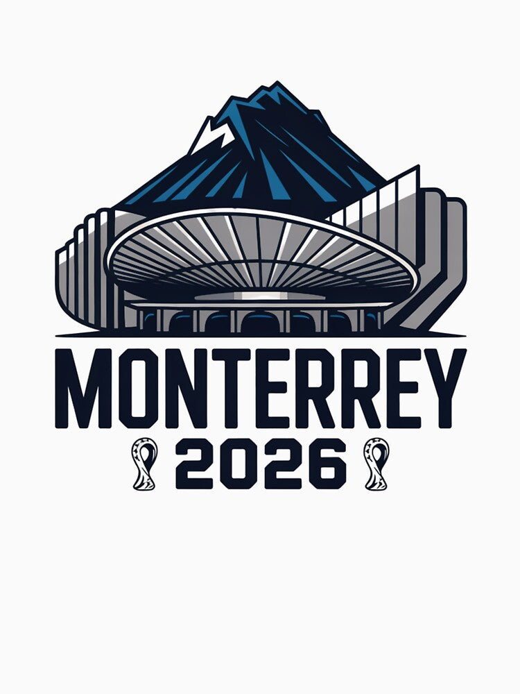 Monterrey 2026 Cerro de la Silla Mountain T-Shirt V12 by DarylWelsh2024