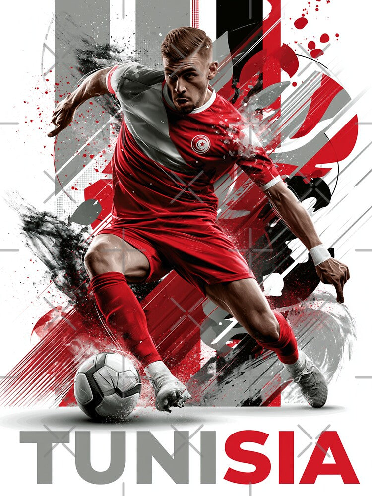 Tunisia Soccer by StudioRedKoala