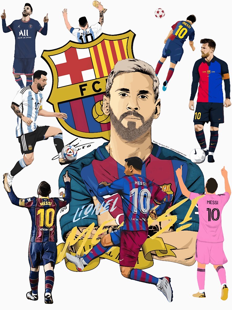 Messi Pop Art Portrait by nguyenphuongs