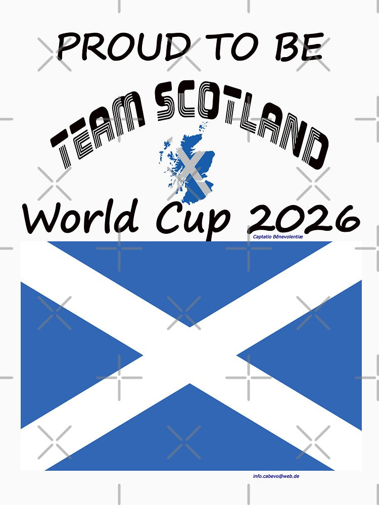Scotland Fan T‑Shirt world Soccer Cup 2026 GB outfit by cabevo