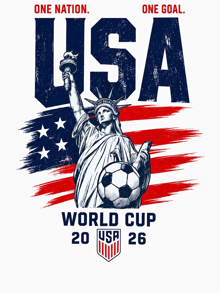 USA Soccer - World Cup 2026 Patriotic - USA World Cup 2026 by EiruDamian