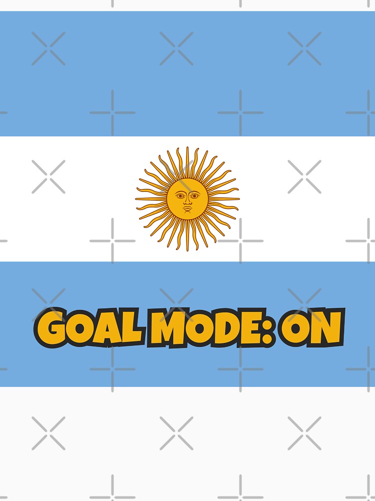 Argentina Soccer Fan Design – GOALMODE: ON Football Collection by LovelyHappyGift