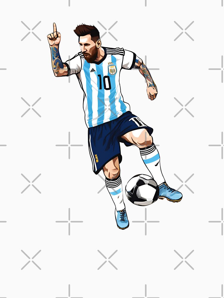 Messi Argentina by Migue Design
