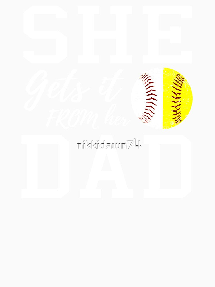 She Gets It From Her Dad  graphic by nikkidawn74