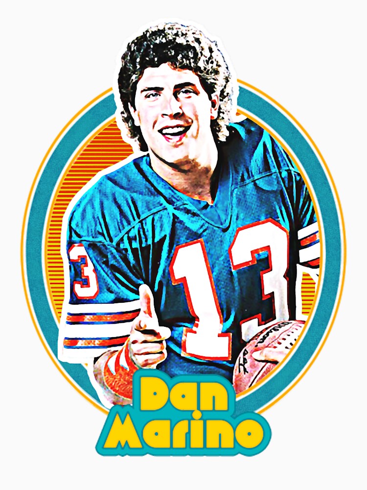 Dan Marino Retro 80s Football by FantomuArtbox