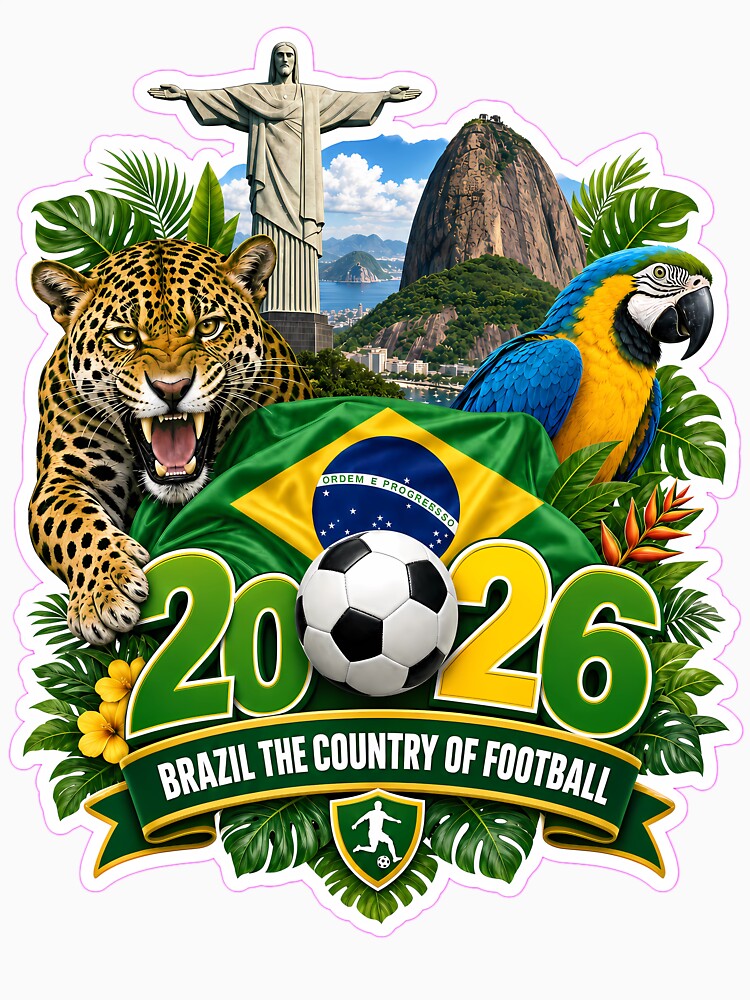 Brazil 2026 Country of Football Design by LuisWorks