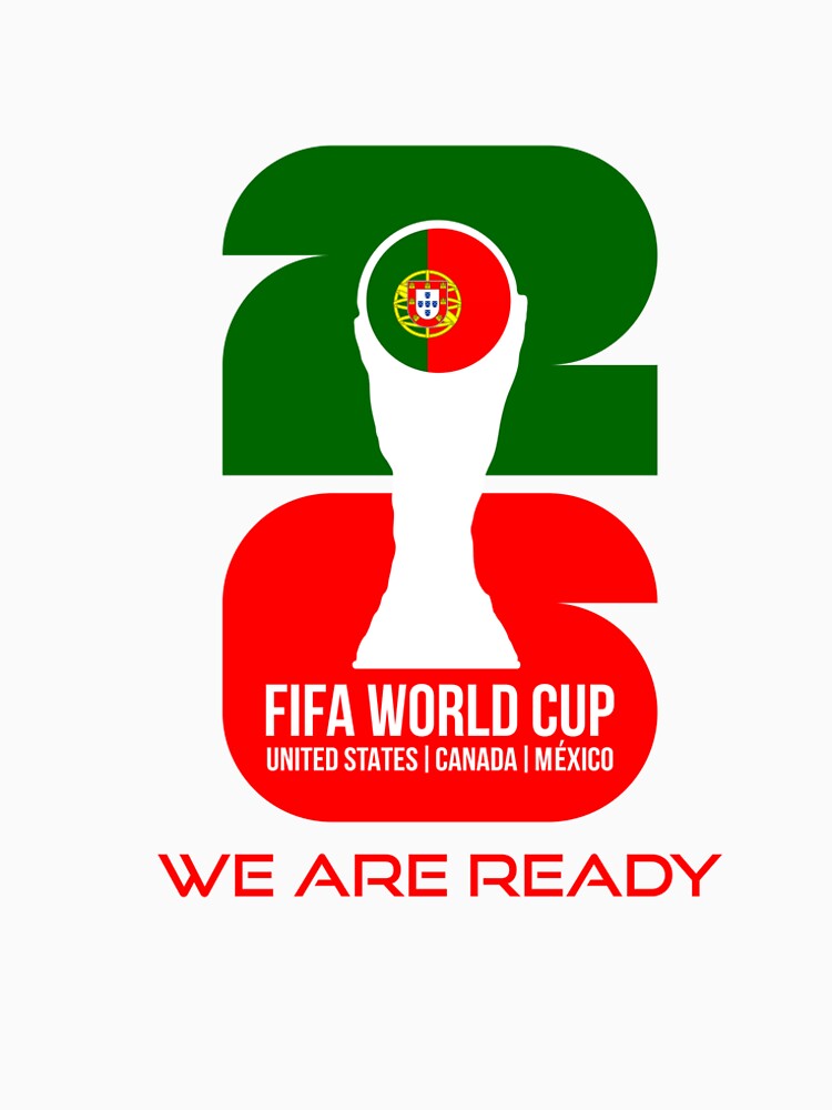Portugal World Cup 2026 We Are Ready Trophy Sticker by topprinting