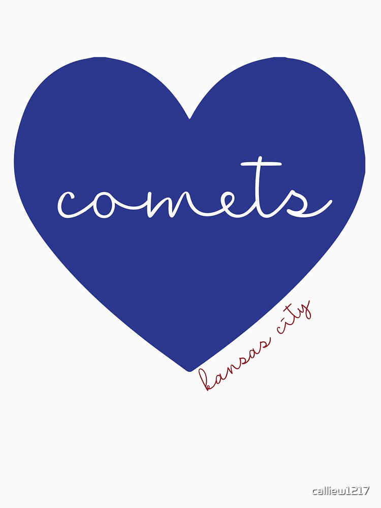 Comets in Blue Heart by calliew1217
