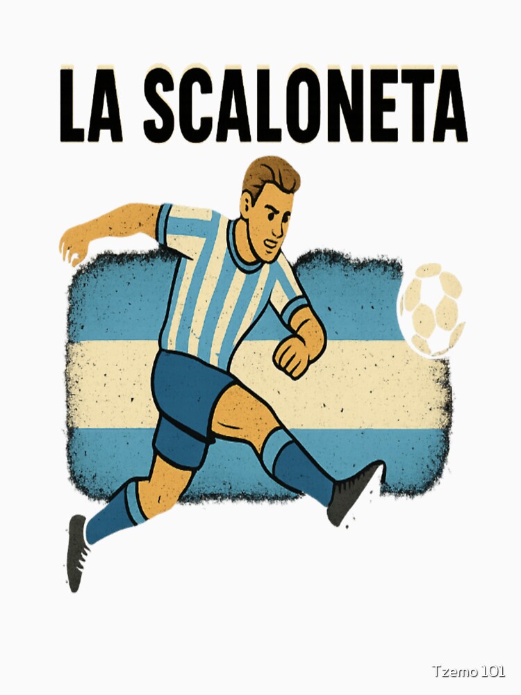 la scaloneta aguante,  La Scaloneta Argentina Pride, Argentina National Team Fan Shirt, Football Spirit & World 2026 Inspired Design for Albiceleste Supporters by Tzemo101