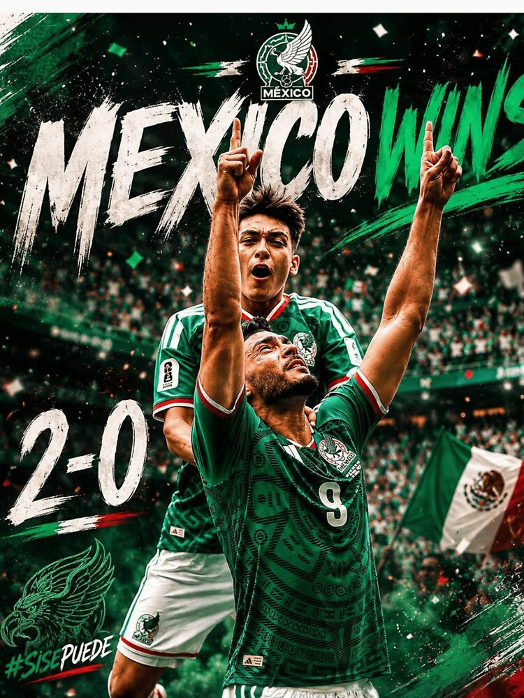 Mexico Wins 2-0 by pompom123