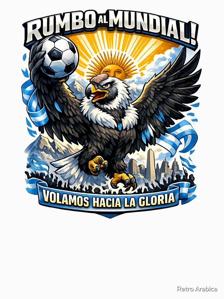 Argentina Eagle World Cup Pride by Retro Arabica