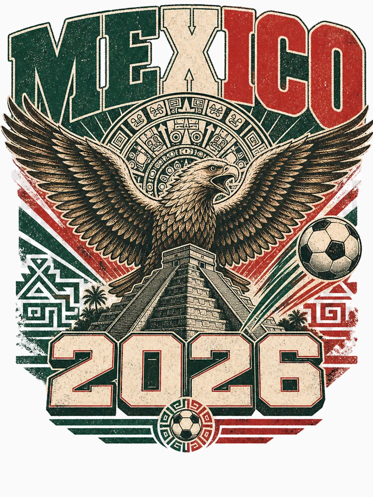 Mexico 2026 Football World Cup Glory | El Tri Fan Supporter Shirt by rushaib