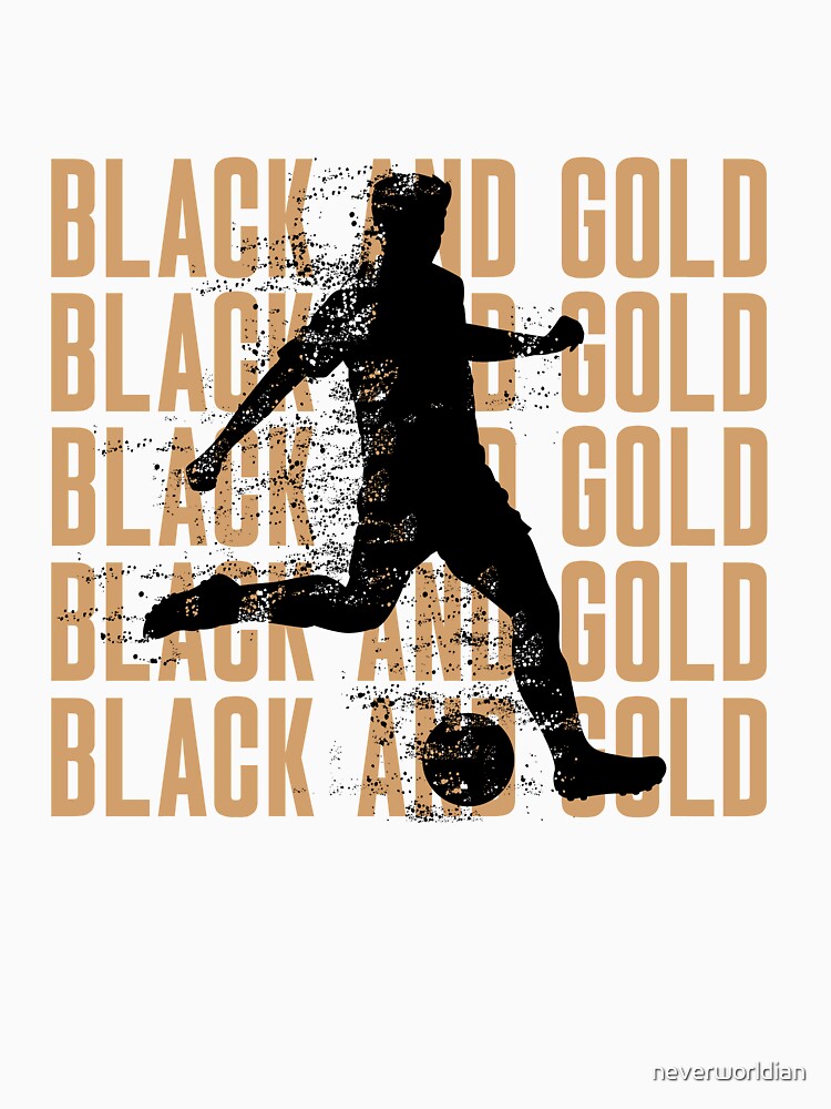 LAFC Black and Gold Los Angeles Football by neverworldian