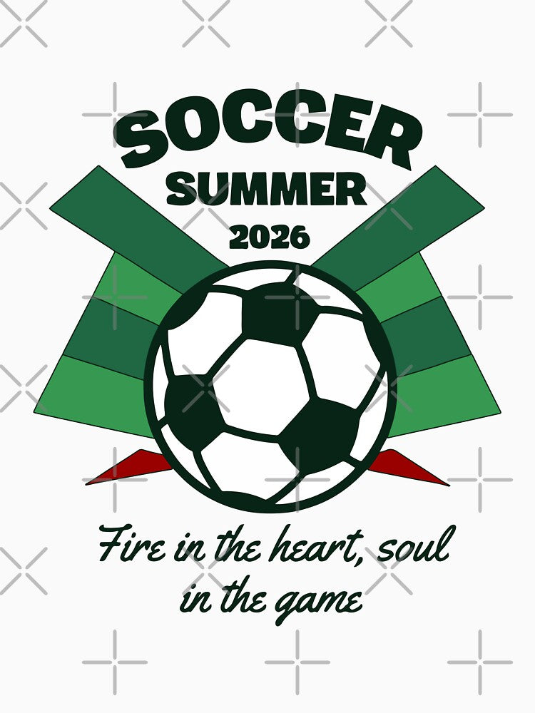 Soccer Summer 2026: Green Stadium Soul & Football Passion by MalisoStickers