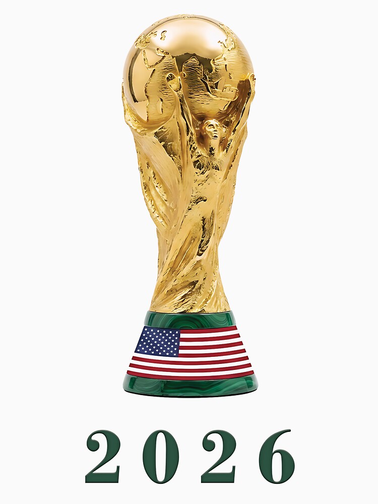 Soccer World Cup 2026 Gold Trophy by ZahraaStudio