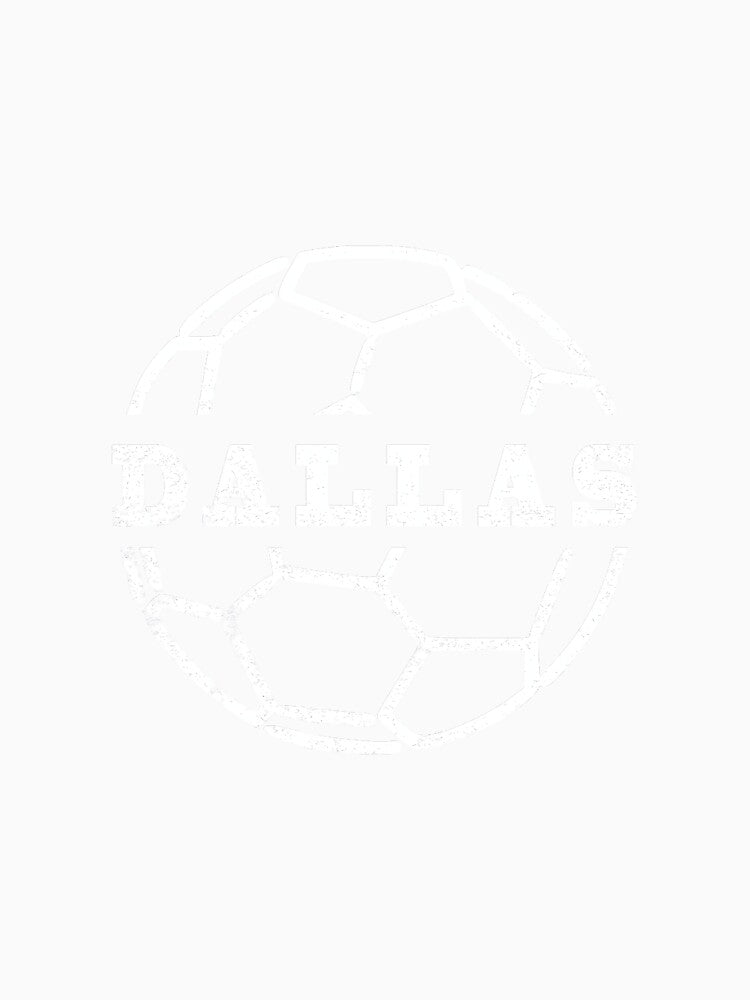 Dallas TX Souvenir Soccer Ball Jersey by MollyLYork
