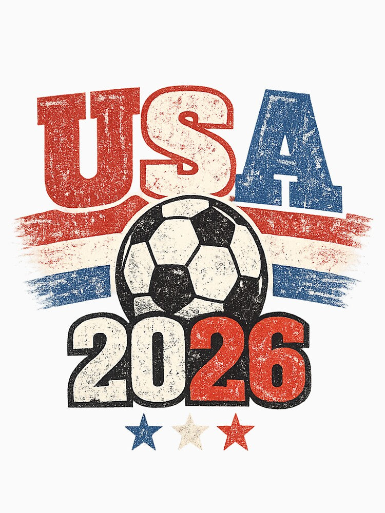 USA 2026 World Cup – Stars & Stripes Soccer by ArthUpscale