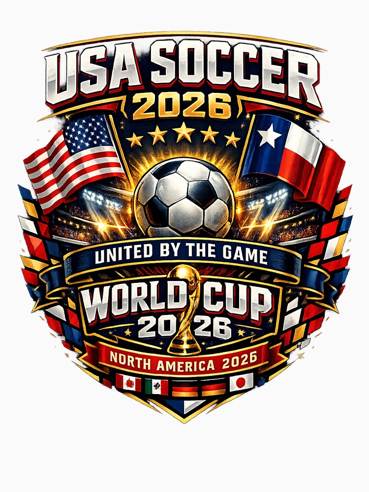 World Cup 2026 Soccer Fan Shirt, by Eclipse 3699