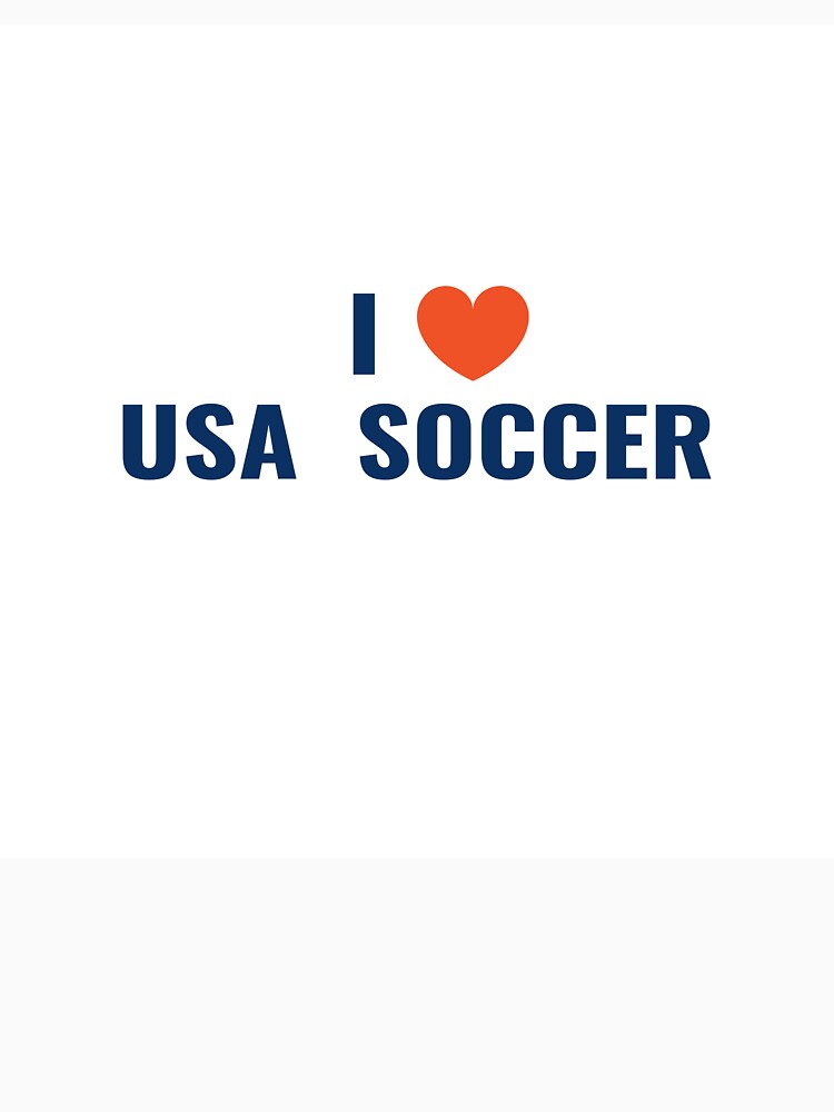 USA 2026 Shirt – I ❤️ USA SOCCER American Fan Match Day Tee | Uncle Jichuan by Uncle-Jichuan