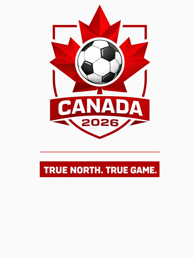 Canada Soccer 2026 Art by Rewind-Clothing