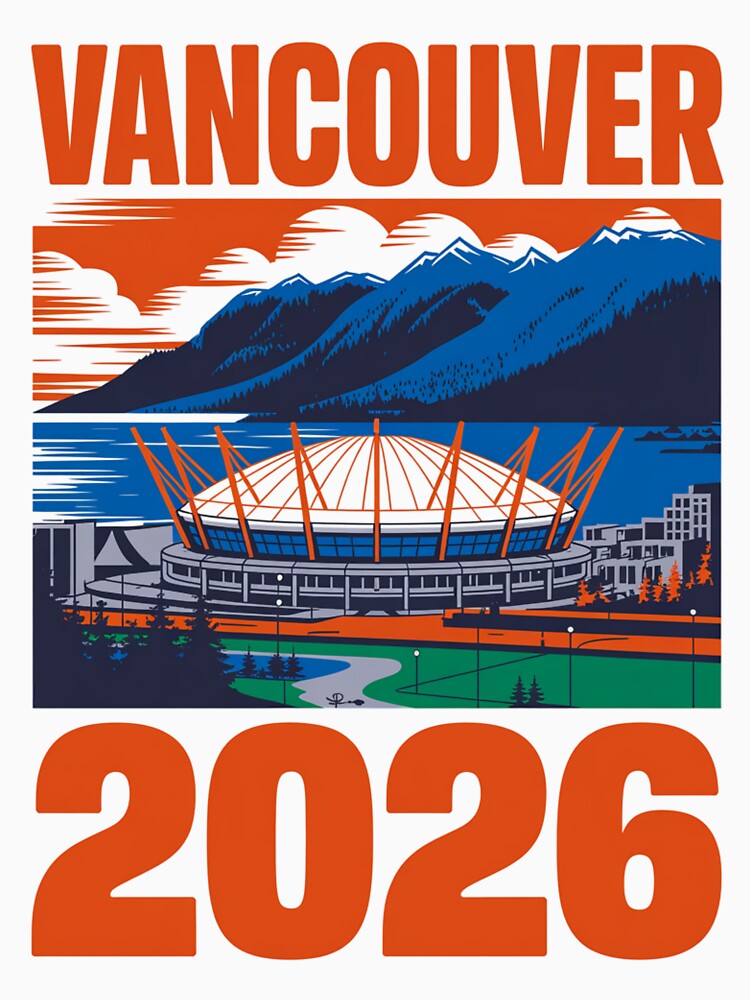 Toronto 2026 Skyline T-Shirt V9 by DarylWelsh2024