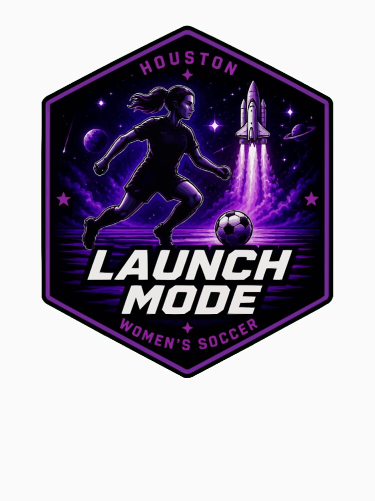 Houston Launch Mode Women’s Soccer Shirt by PINK FREE