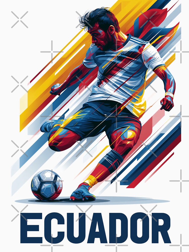 Ecuador Soccer by StudioRedKoala