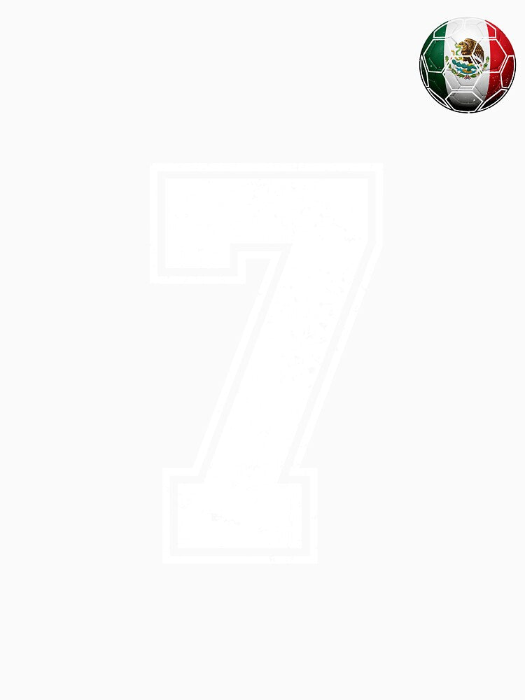 Number 7 Canada Flag Football Fan by BernoNickel