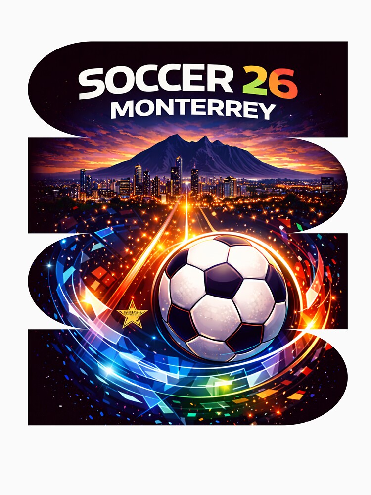 Monterrey Soccer 2026 Shirt, Soccer 26 Monterrey Fan Tee, Monterrey Mexico Football Graphic by MK-Charlie