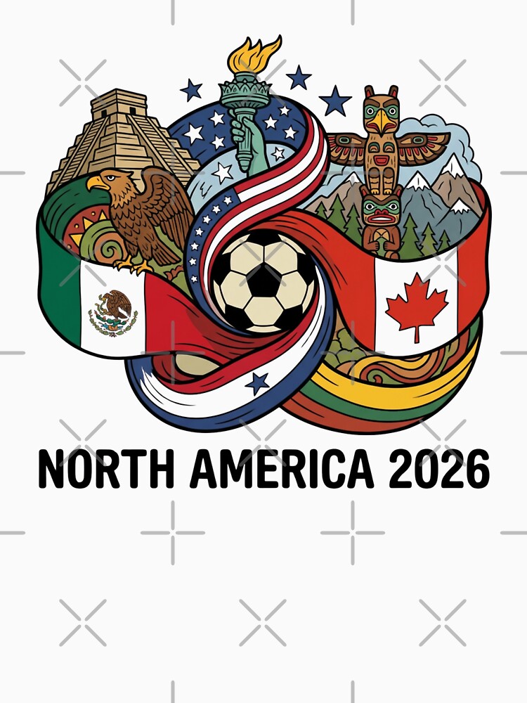 North America Cup 2026 Soccer Fans Must Have by La-Designita