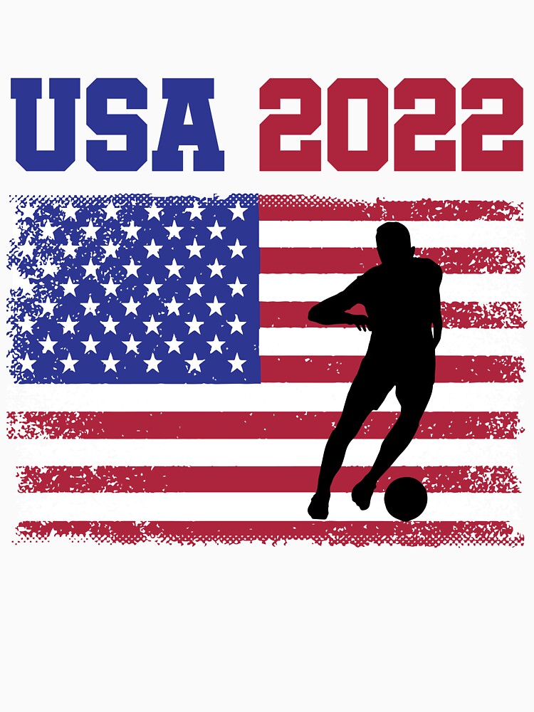 Usa Soccer Team Football United States Flag World Champions Cup 2022 by clothesy7