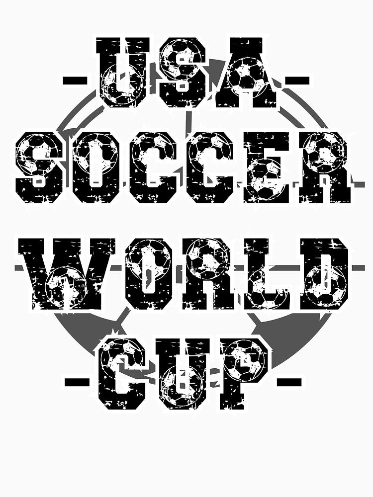 USA World Cup Soccer Grunge Design by PeteLawliiet