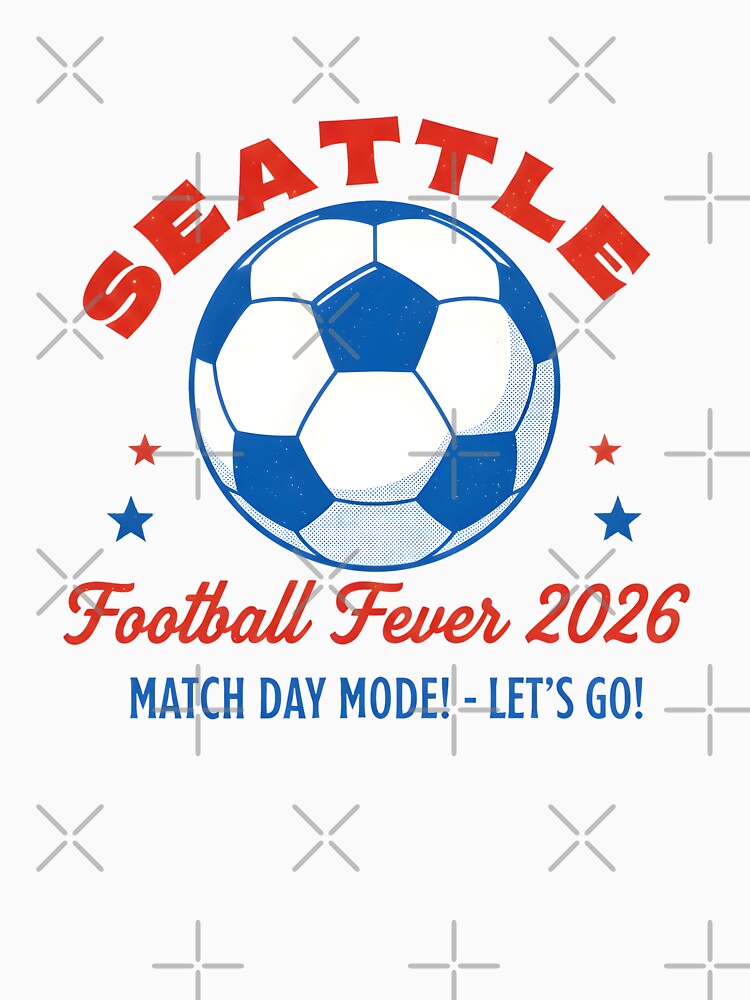 Seattle Washington 2026 Football Soccer USA by HowToCanadian