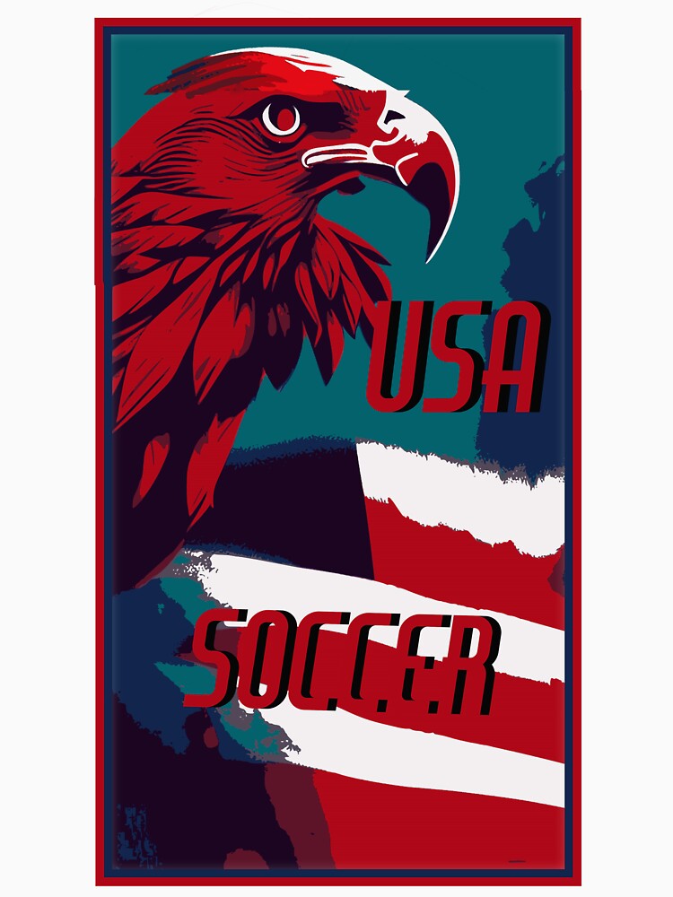 USA shirt. Powerful Symbol of USA by Soccer-Stuff