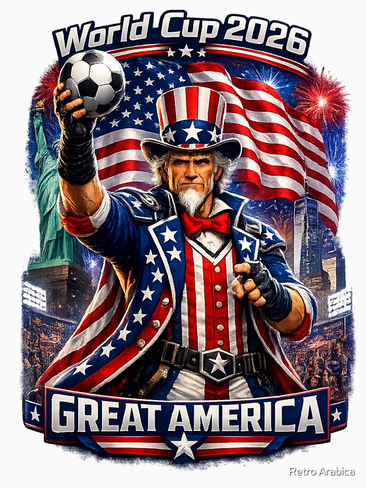 Uncle Sam World Cup 2026 by Retro Arabica