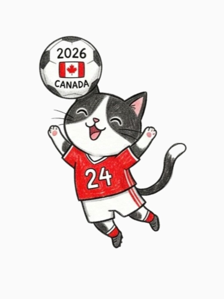 Canada Soccer Cat #24 - 2026  Celebration by TaiwanMemory