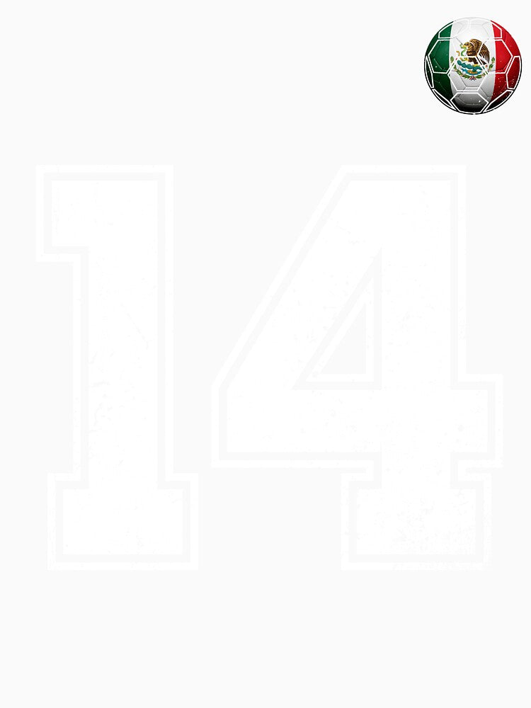 Number 14 Canada Flag Football Fan by BernoNickel